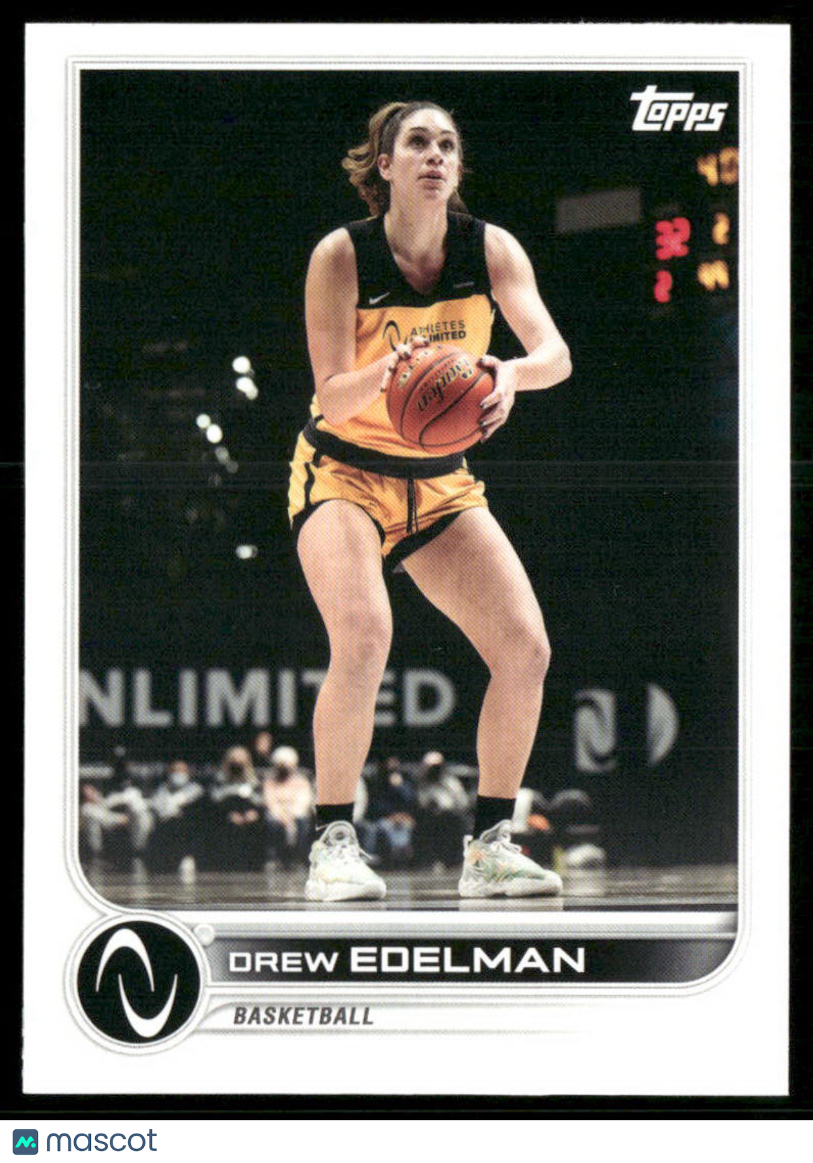 2023 Topps Athletes Unlimited Drew Edelman #116 Basketball
