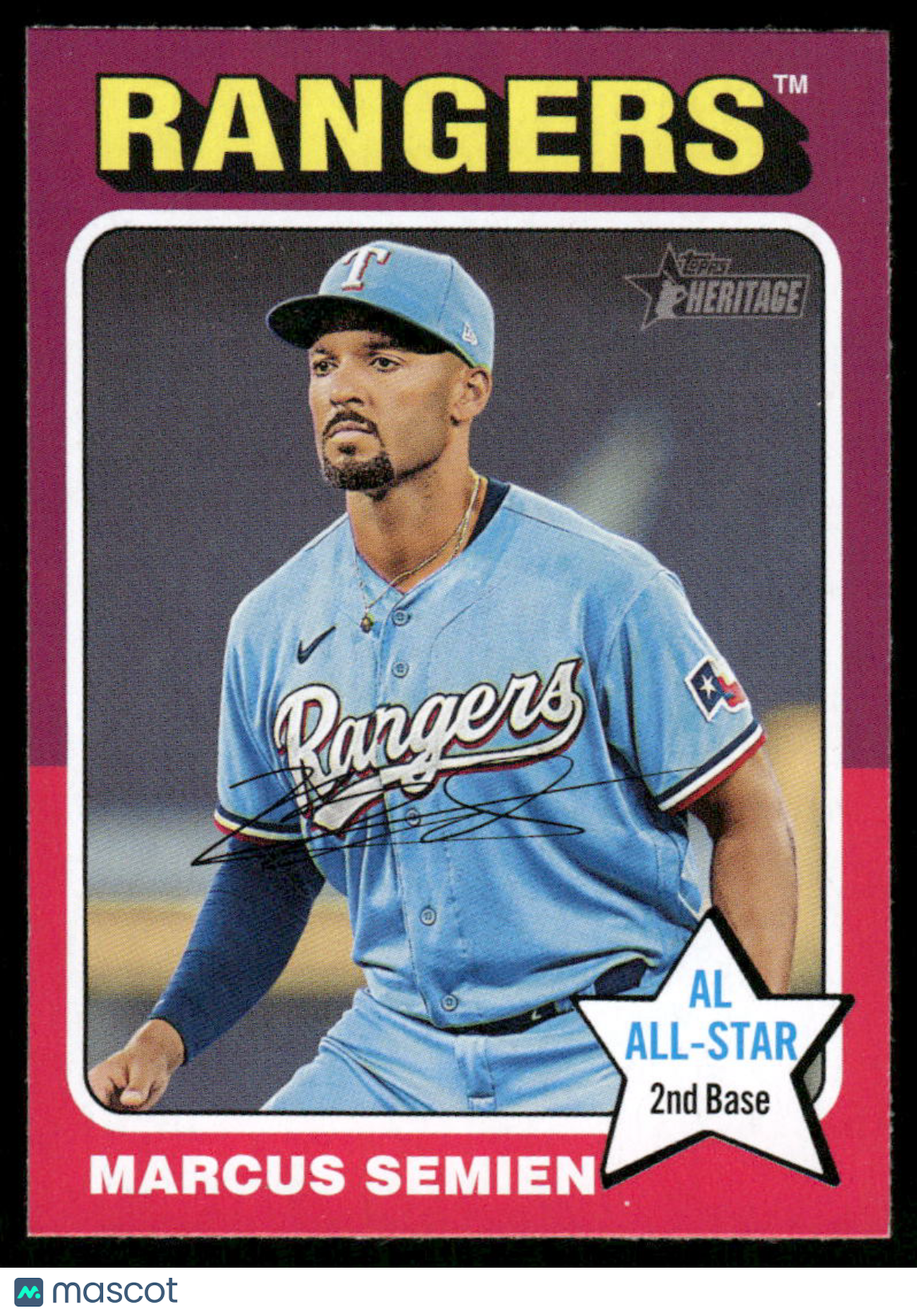 2022 Topps Heritage Marcus Semien #127 Baseball
