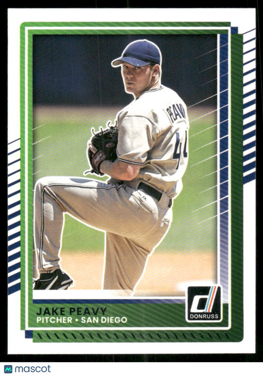 2025 Donruss Jake Peavy #49 Baseball