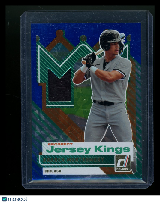 2025 Panini Donruss Jersey Kings Braden Montgomery #PJK-BM Baseball