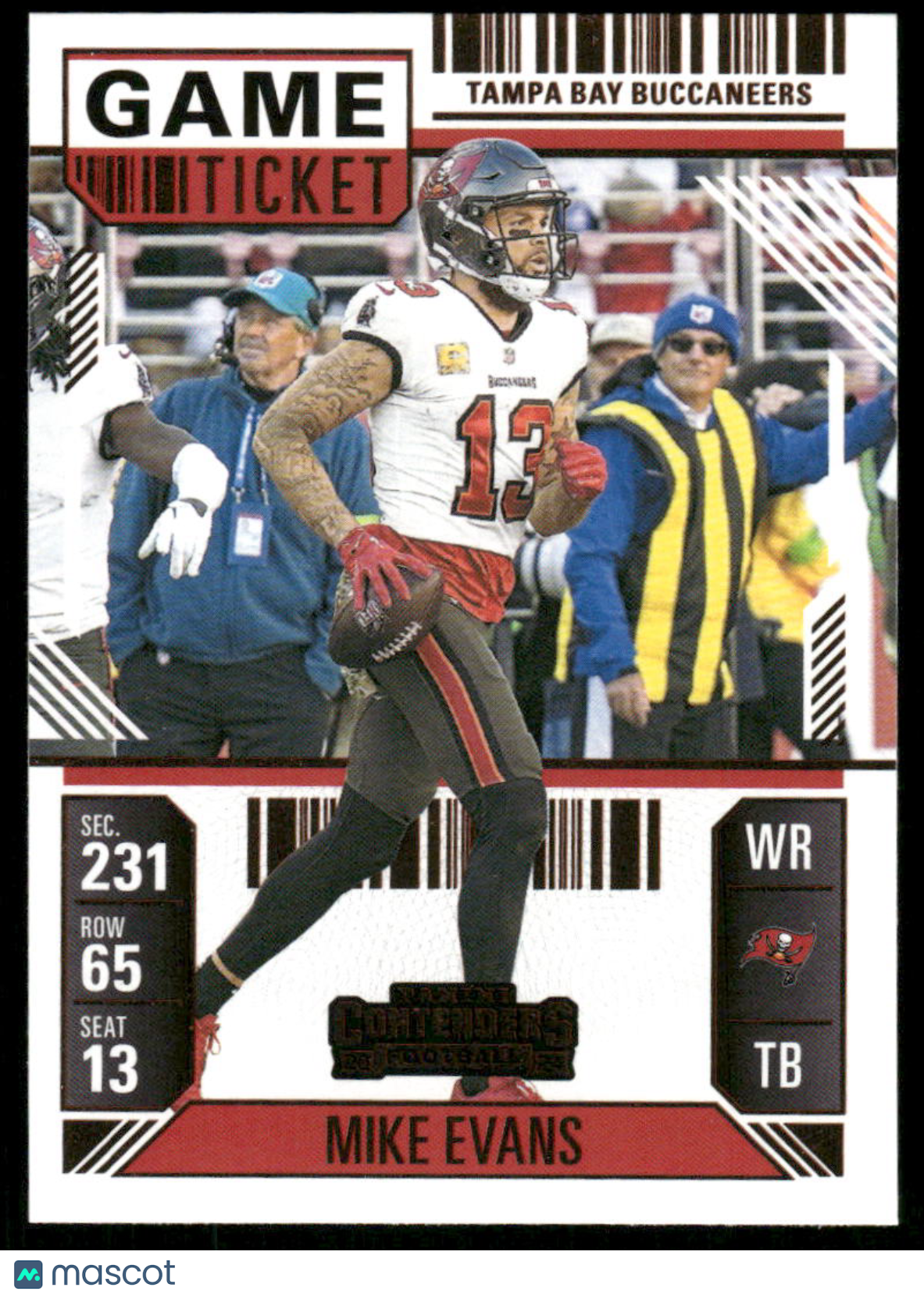 2024 Panini Contenders Football Mike Evans #93 Bronze Football