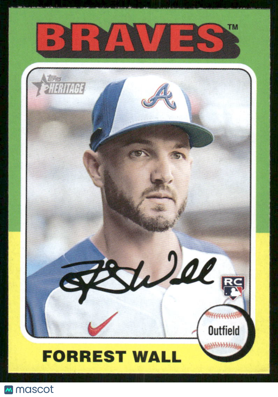 2024 Topps Heritage Forrest Wall #494 RC Baseball