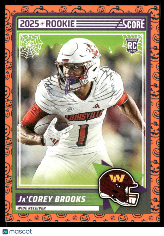 2025 Score A Treat Ja'Corey Brooks #61 RC Football