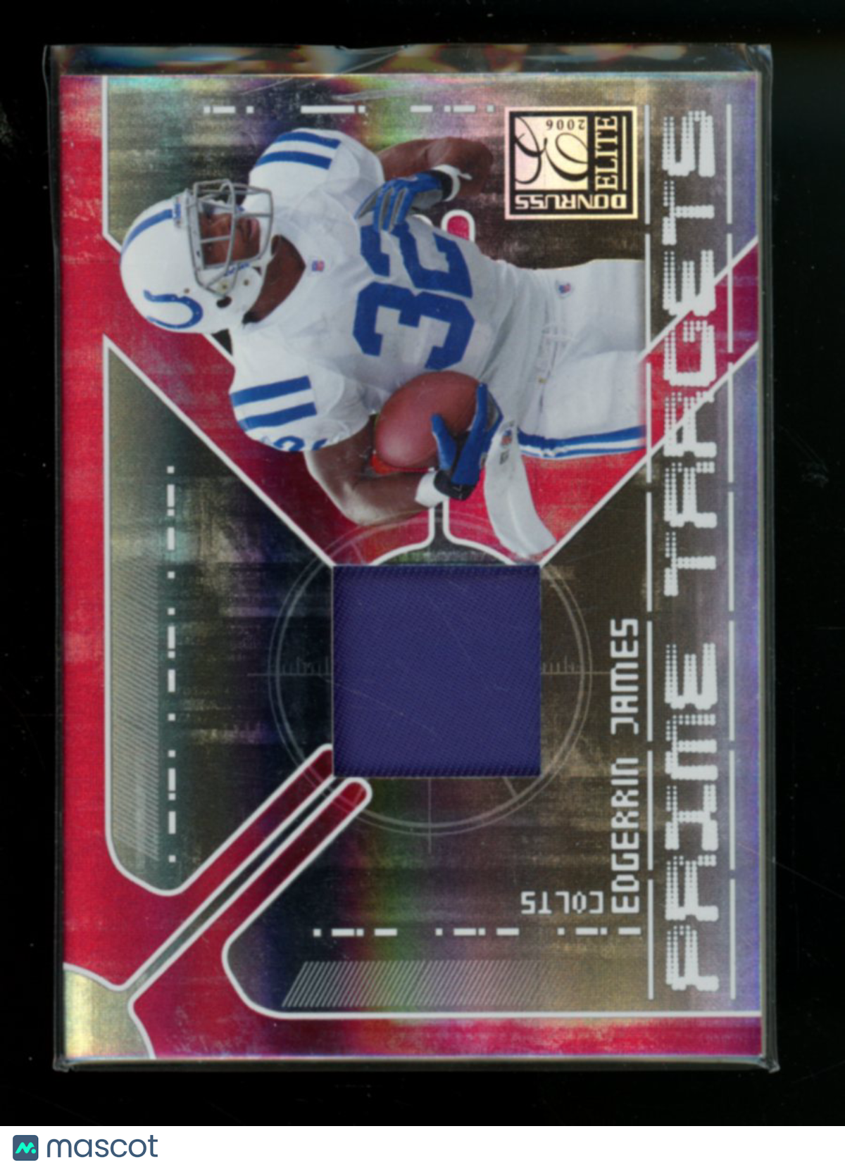 2004 Donruss Elite Prime Targets Edgerrin James #PT-3 Jersey Patch 26/50