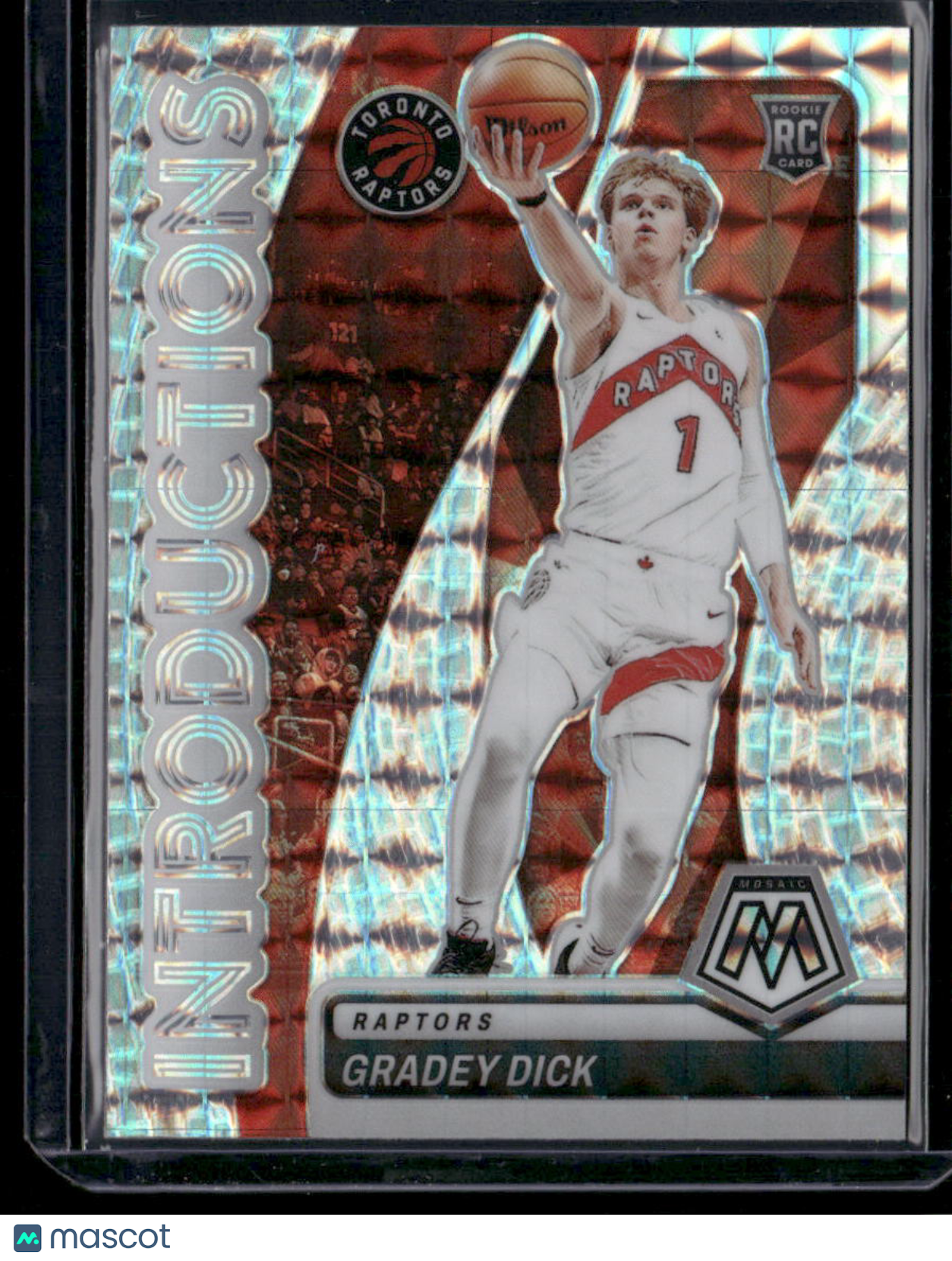 2023-24 Panini Mosaic Basketball Gradey Dick #6 Silver Mosaic RC Basketball