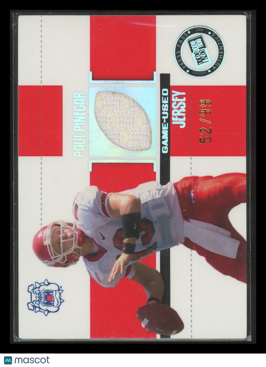 2005 Press Pass Game-Used Jersey Paul Pinegar #JC-PP 52/99 Game-Used Jersey