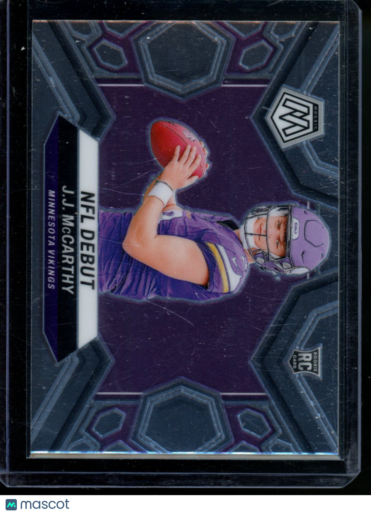 2024 Panini Mosaic NFL Debut J.J. McCarthy #275 RC Football
