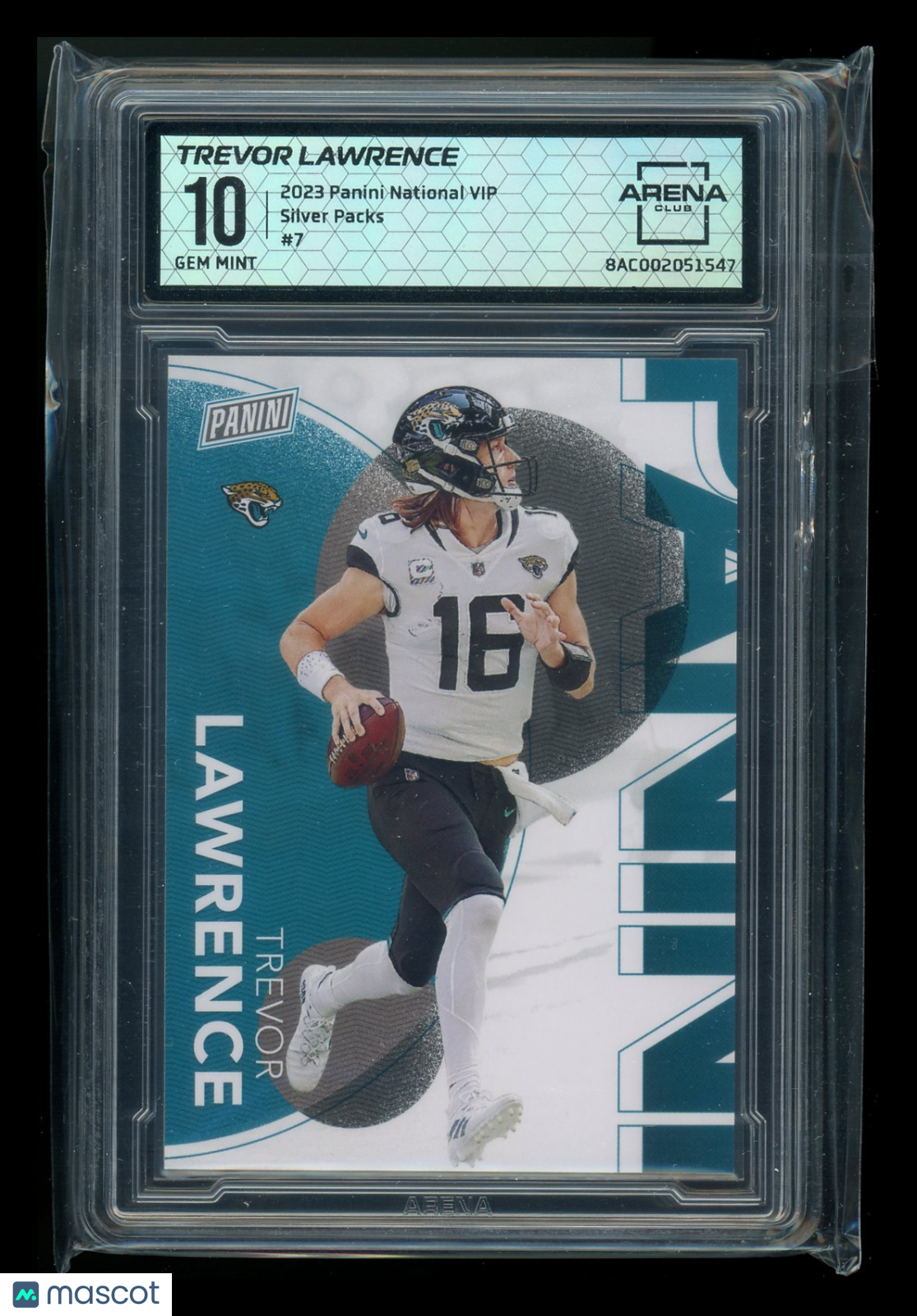 2023 Panini National VIP Silver Packs Trevor Lawrence #7 Football Arena Club 10
