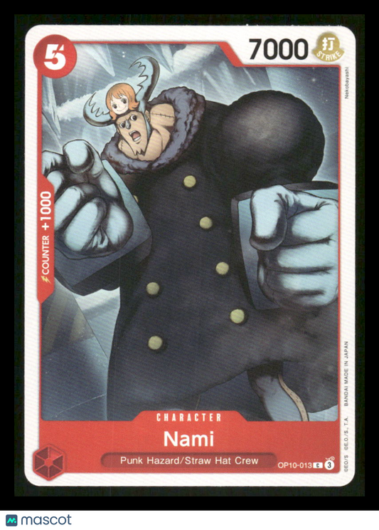 One Piece Card Game Nami #OP10-013 One Piece Royal Blood
