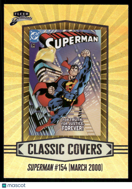 2025 Fleer Brilliants Classic Covers Superman #CC-13