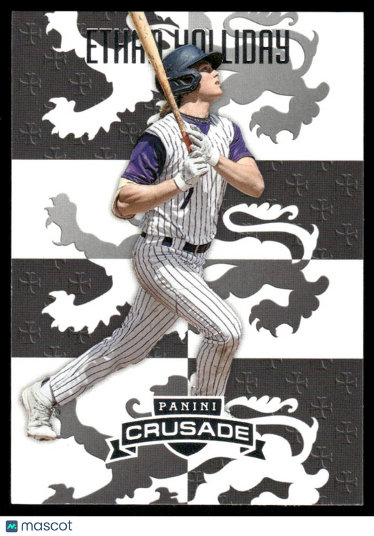 2025 Panini Crusade Baseball Ethan Holliday #13 Baseball