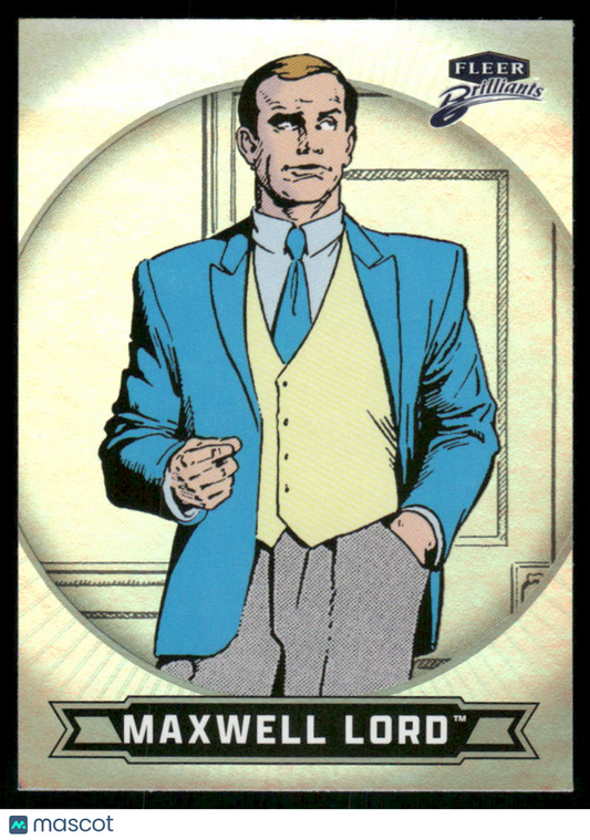 2025 Fleer Brilliants Superman Maxwell Lord #9