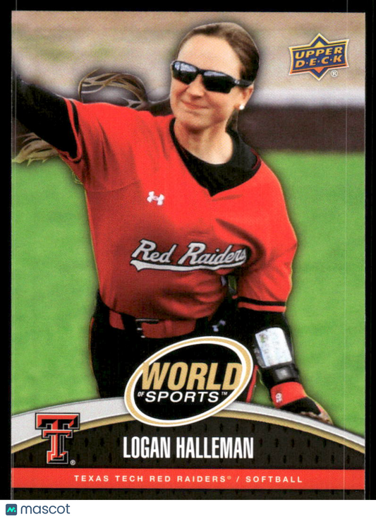 2025 Upper Deck World Sports Logan Halleman #239 Softball