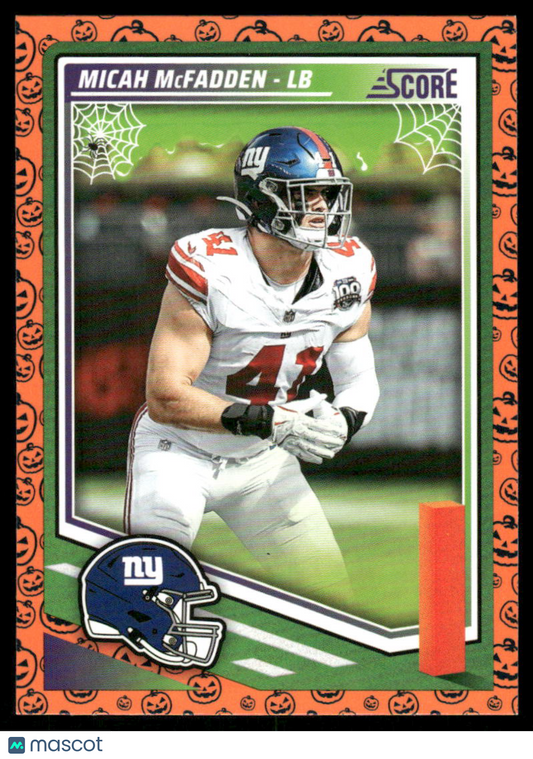 2025 Score a Treat Micah McFadden #216 Football