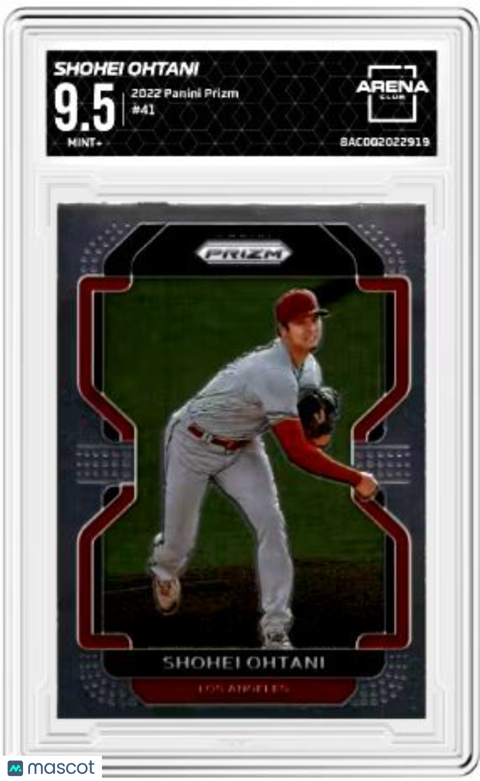 2022 Panini Prizm Shohei Ohtani #41 Baseball AC 9.5