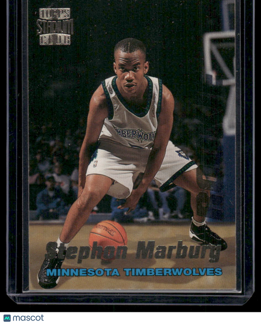 1996 Topps Stadium Club Stephon Marbury #R4 Basketball