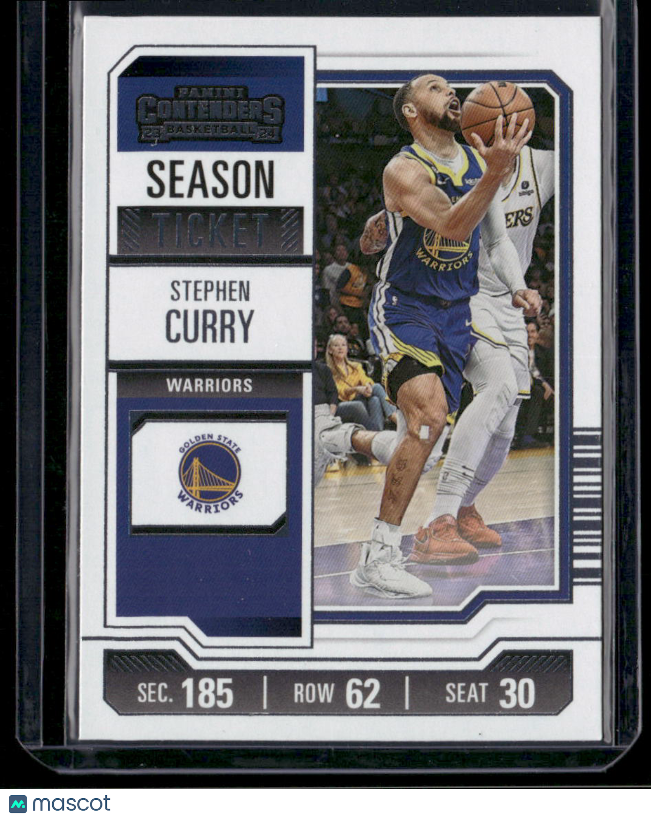 2023 Panini Contenders Basketball Stephen Curry #No. 55 Season Ticket