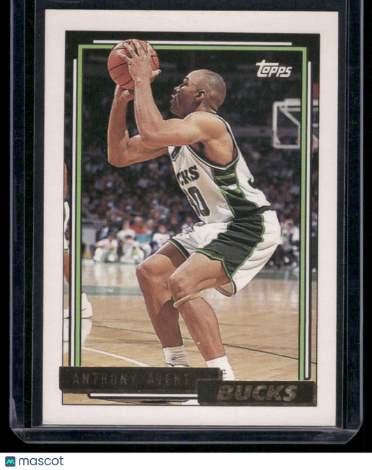 1993 Topps Anthony Avent #321 Gold Basketball