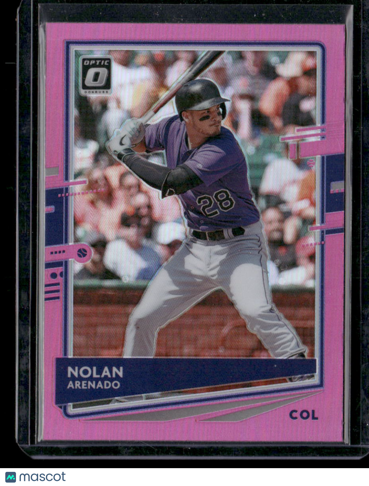 2020 Panini Donruss Optic Baseball Nolan Arenado #149 Pink Baseball