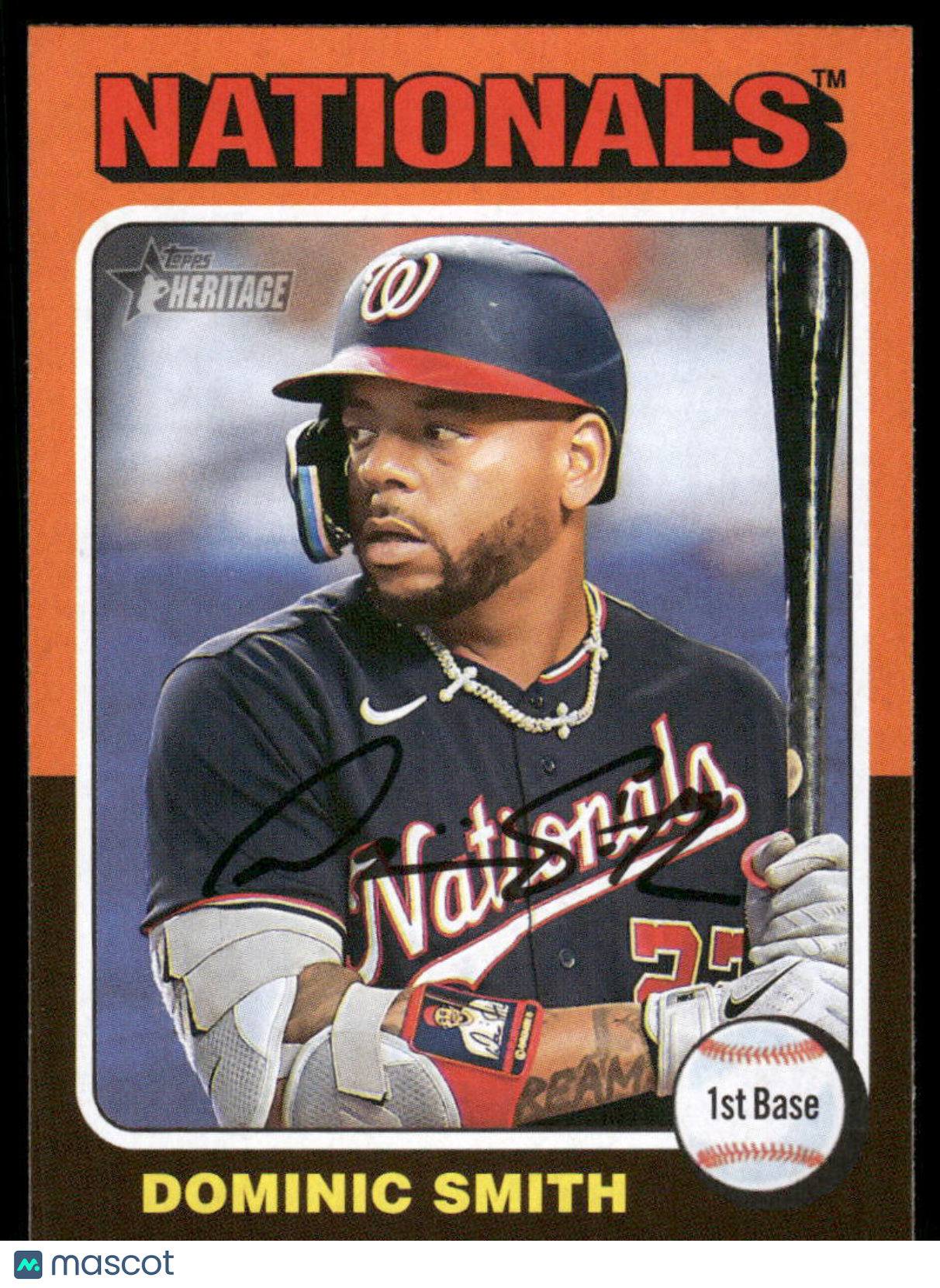 2024 Topps Heritage Dominic Smith #78 Baseball