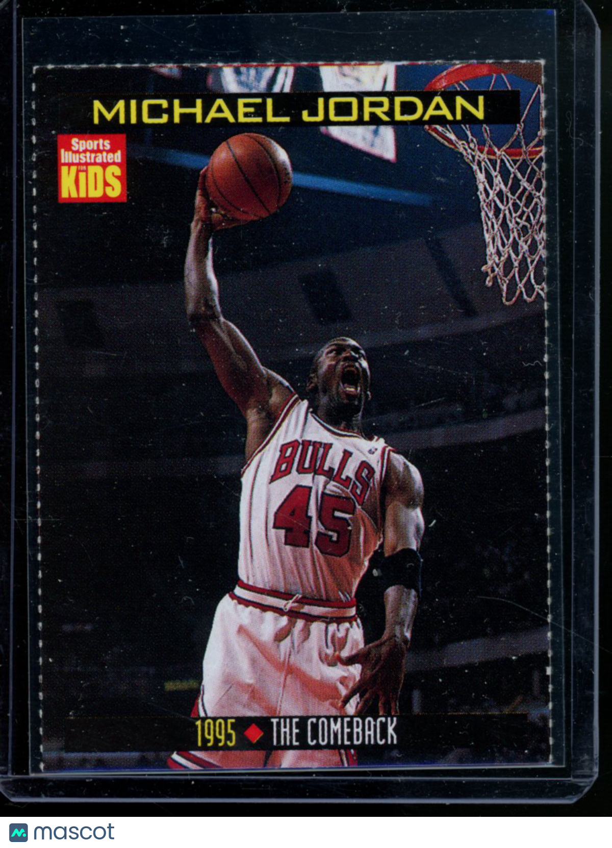 1995 Sports Illustrated Kids The Comeback Michael Jordan #782 Basketball
