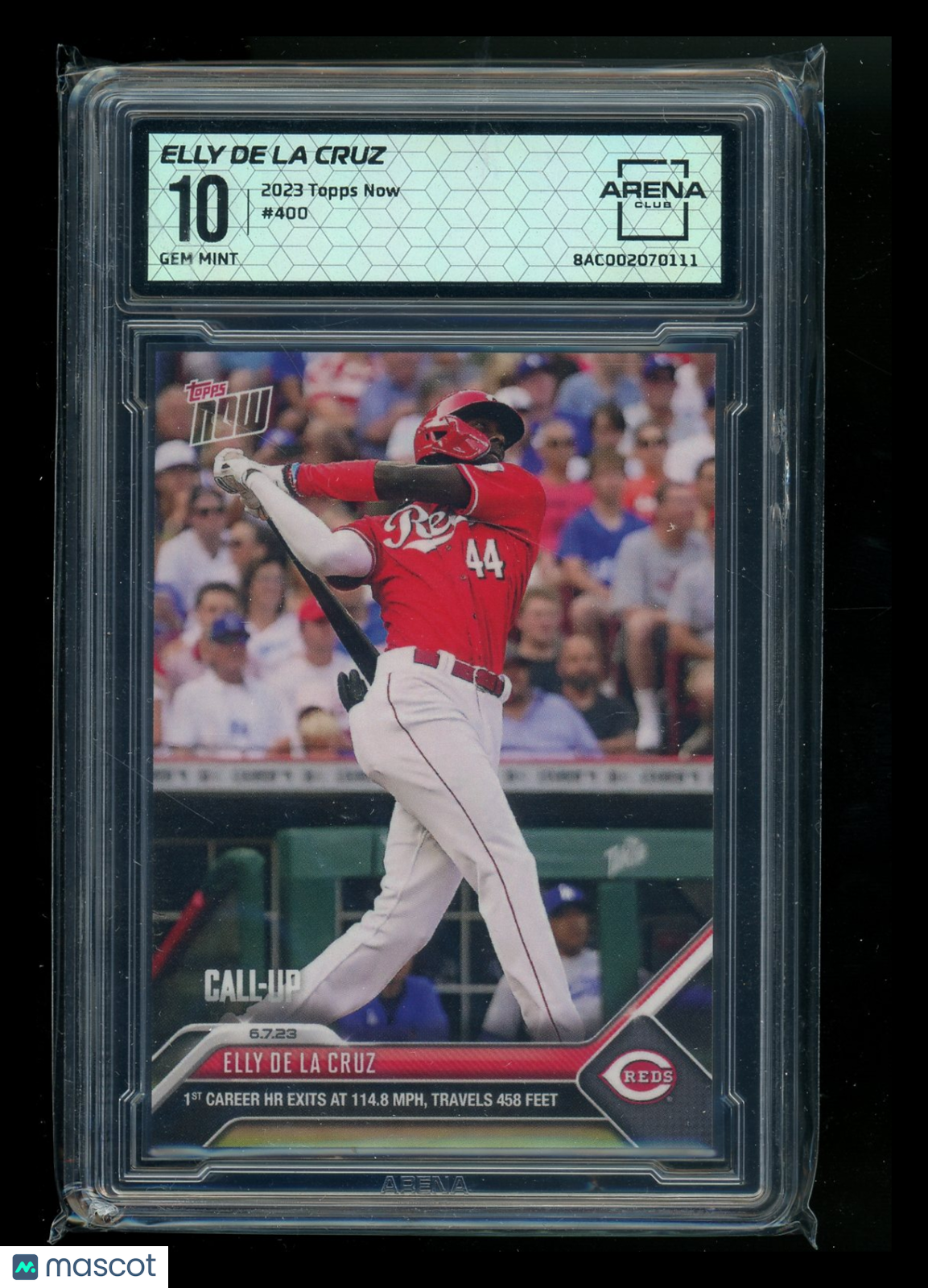 2023 Topps Now Elly De La Cruz #400 Baseball Arena Club 10
