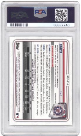 2020 Bowman Chrome Prospects Luis Garcia #BCP114 Prospects Baseball PSA 10