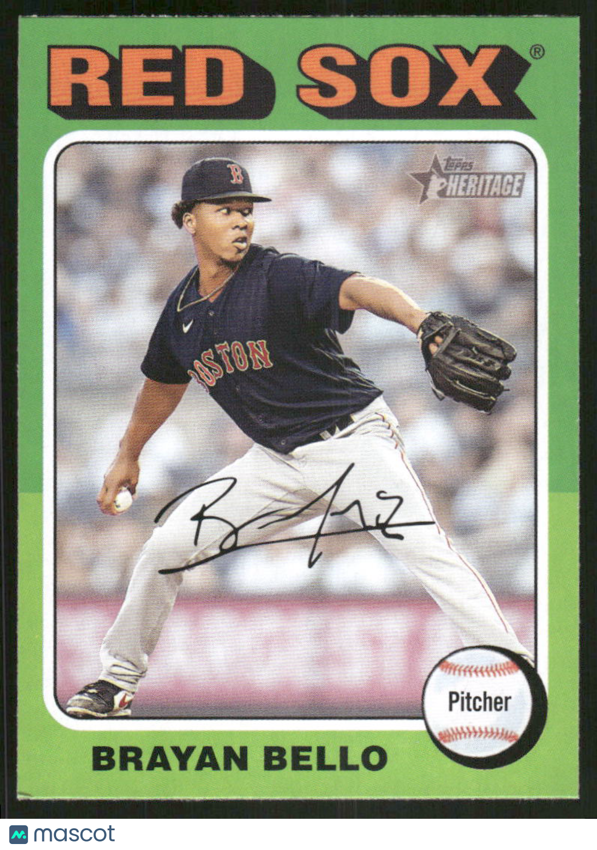 2024 Topps Heritage Brayan Bello #342 Baseball