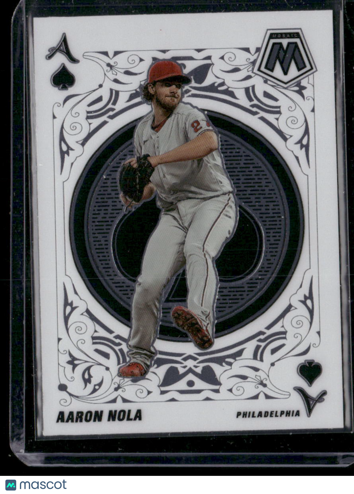 2022 Panini Mosaic Aaron Nola #A-9 Aces Baseball