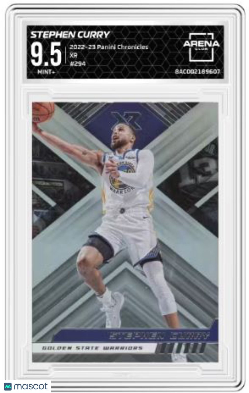 2022-23 Panini Chronicles Stephen Curry #294 XR Basketball Arena Club 9.5