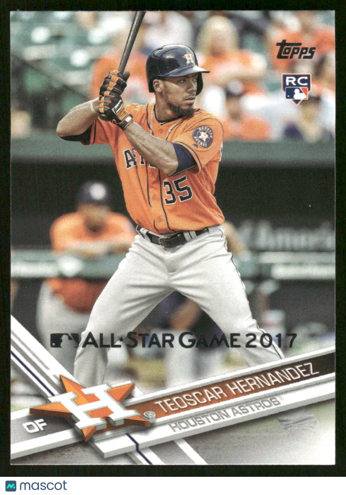 2017 Topps Teoscar Hernandez #67 All Star Game RC Baseball