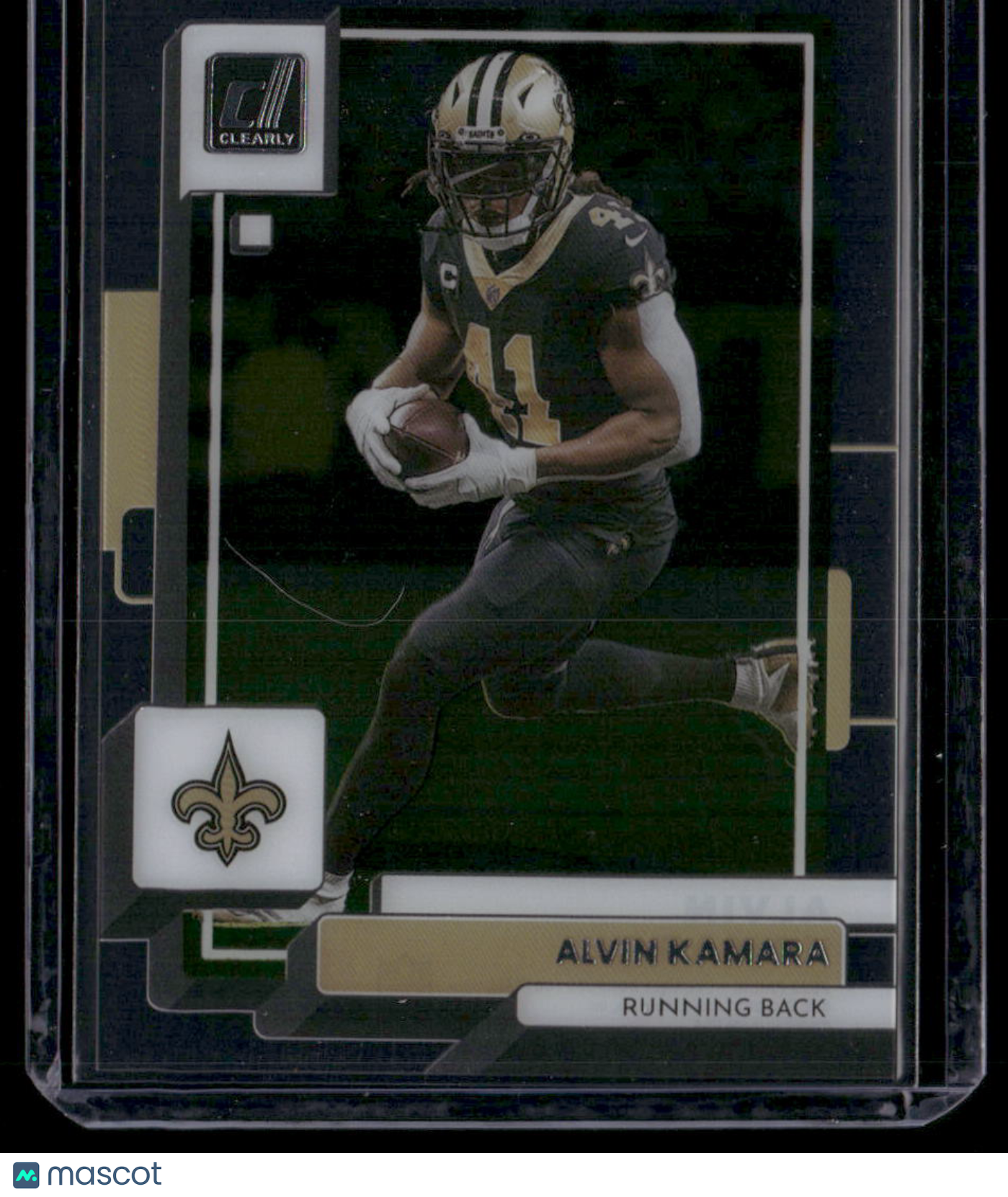 2022 Panini Clearly Donruss Alvin Kamara #35 Football