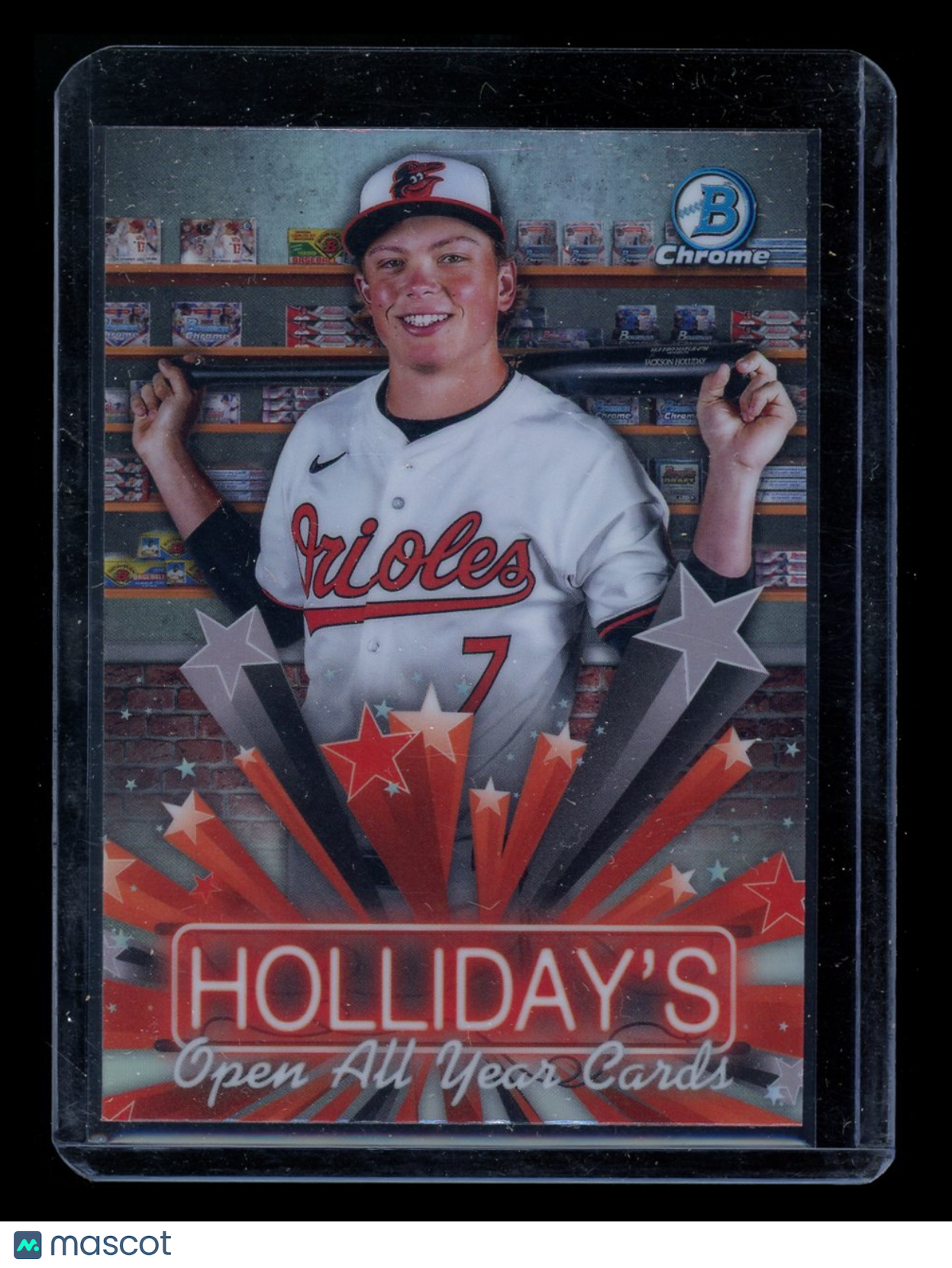 2025 Bowman Chrome Jackson Holliday #HS-2 Hobby Stars Baseball