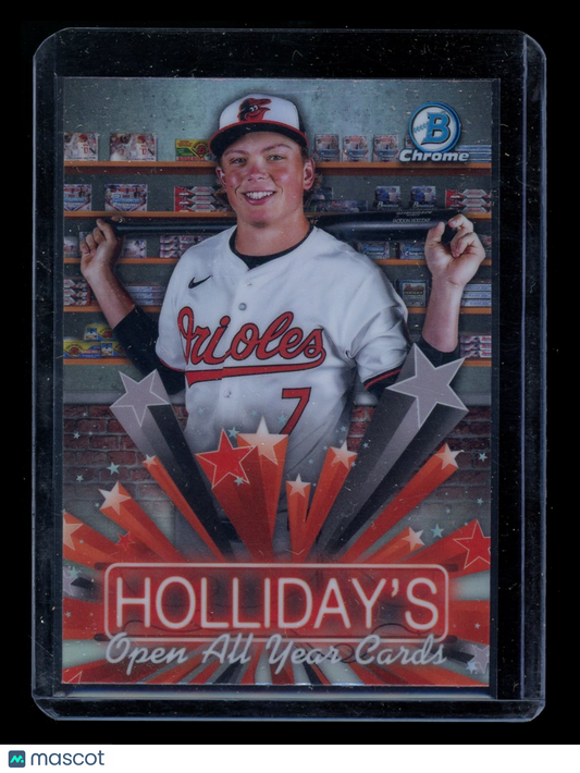 2025 Bowman Chrome Jackson Holliday #HS-2 Hobby Stars Baseball