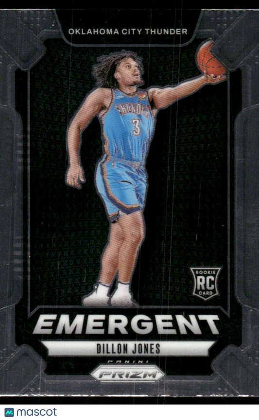2024-25 Panini Prizm Emergent Dillon Jones #11 RC Basketball