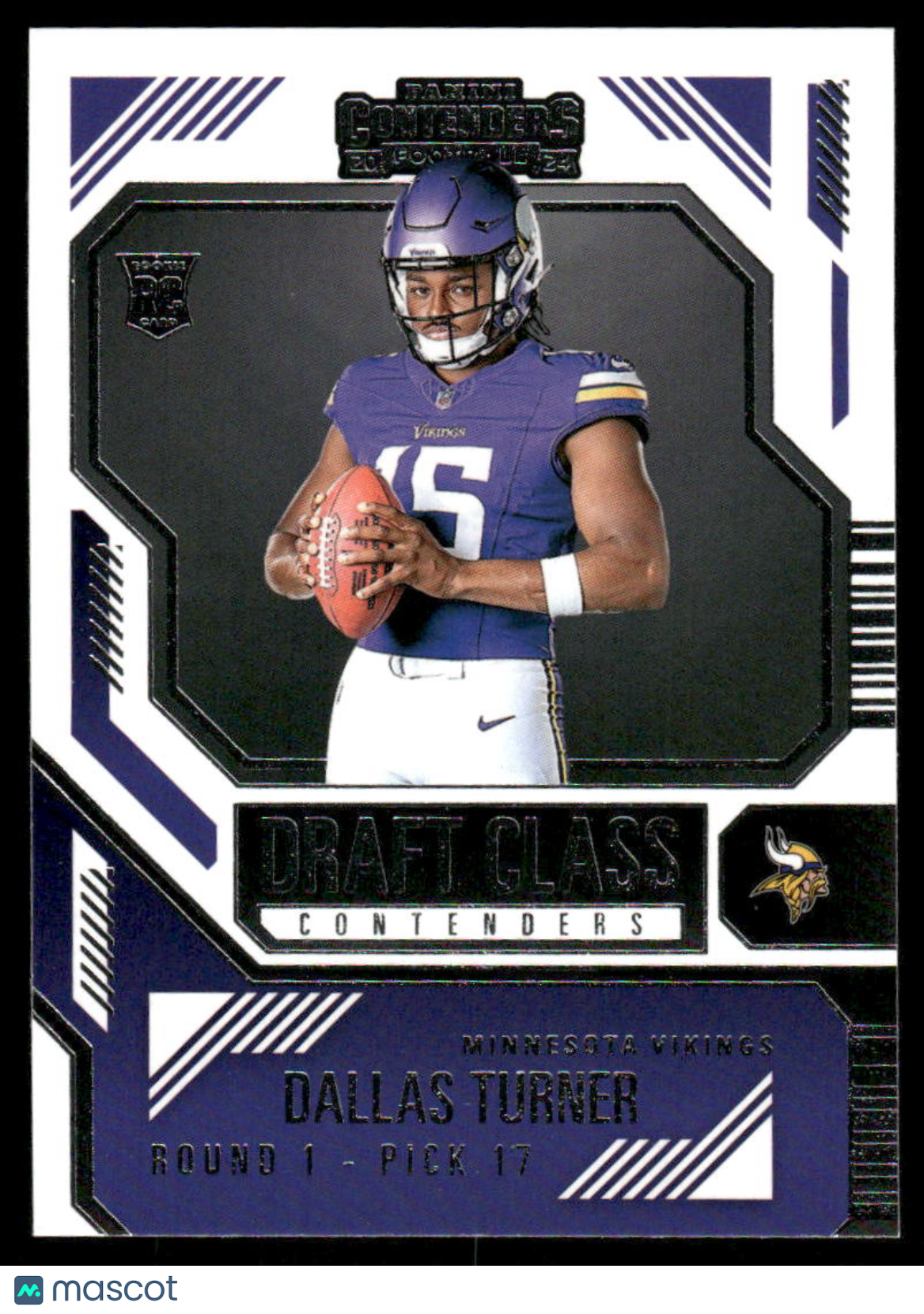 2024 Panini Contenders Football Dallas Turner #25 Football