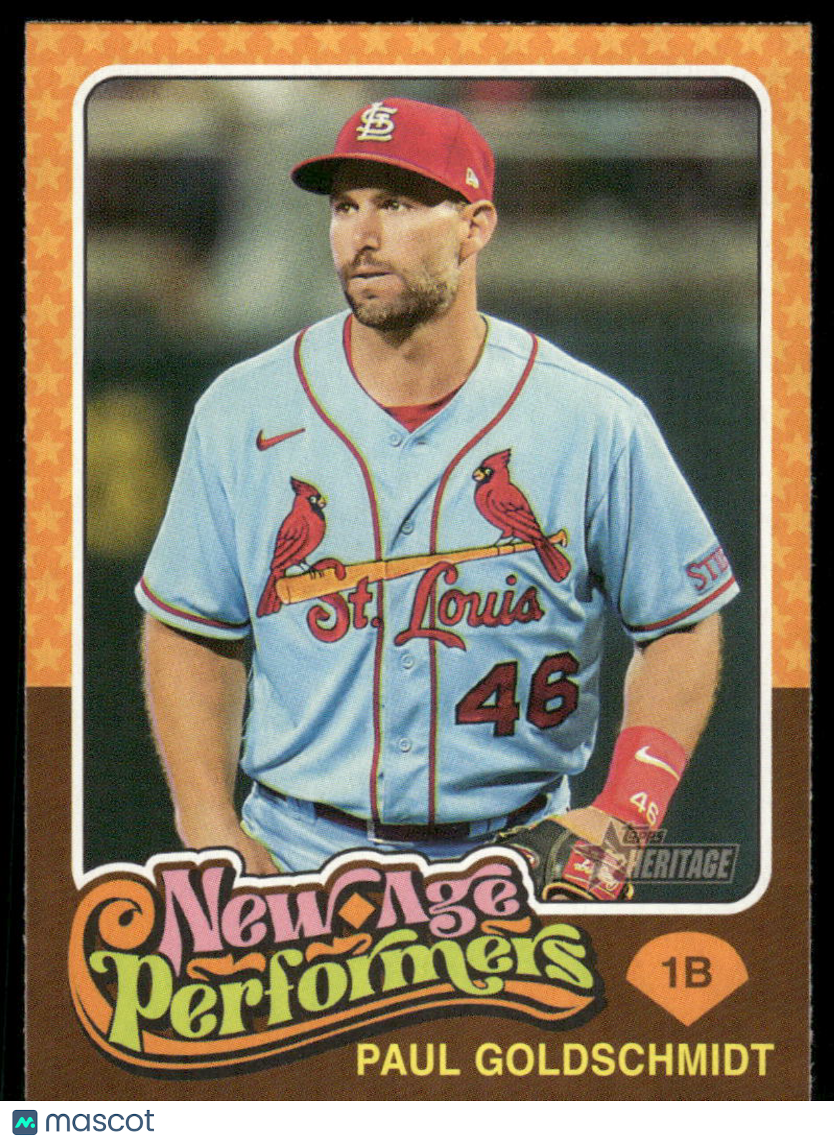 2024 Topps Heritage New Age Performers Paul Goldschmidt #NAP-12 Baseball