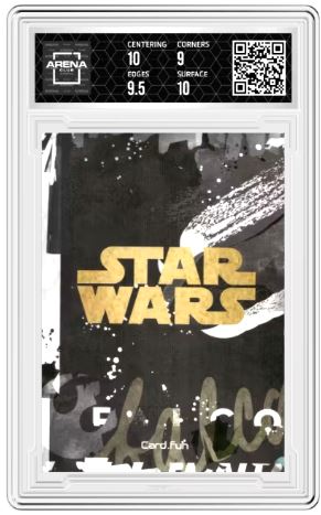 2023 Star Wars Global Art Punk Rock Loyal to the Empire #SW01-097 Arena Club 9.5