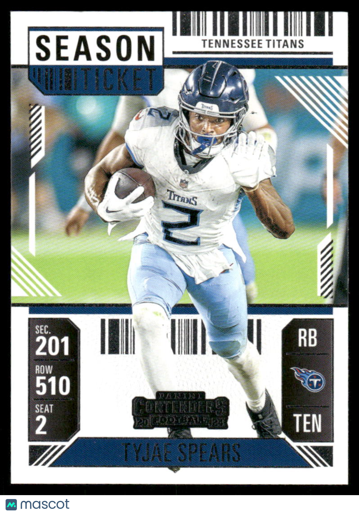 2024 Panini Contenders Football Tyjae Spears #96 Football