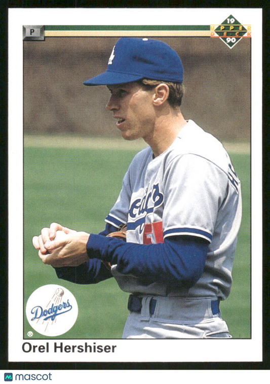 1990 Upper Deck Orel Hershiser #256 Baseball