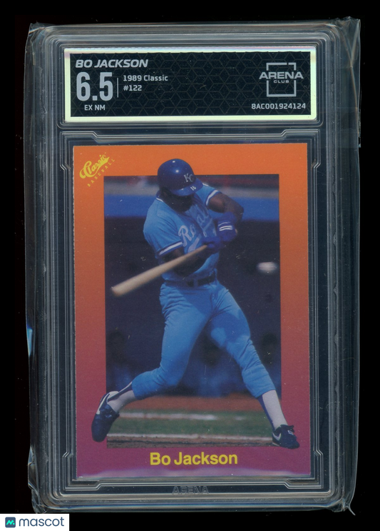 1989 Classic Baseball Bo Jackson #122 Baseball Arena Club 6.5