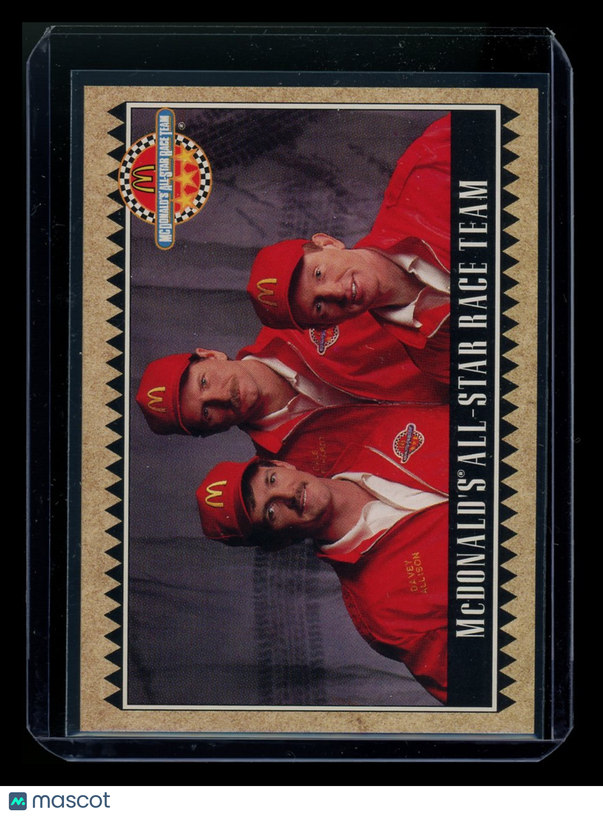 1992 Maxx McDonald's All-Star Race Team #1 Auto Racing