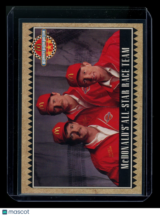 1992 Maxx McDonald's All-Star Race Team #1 Auto Racing