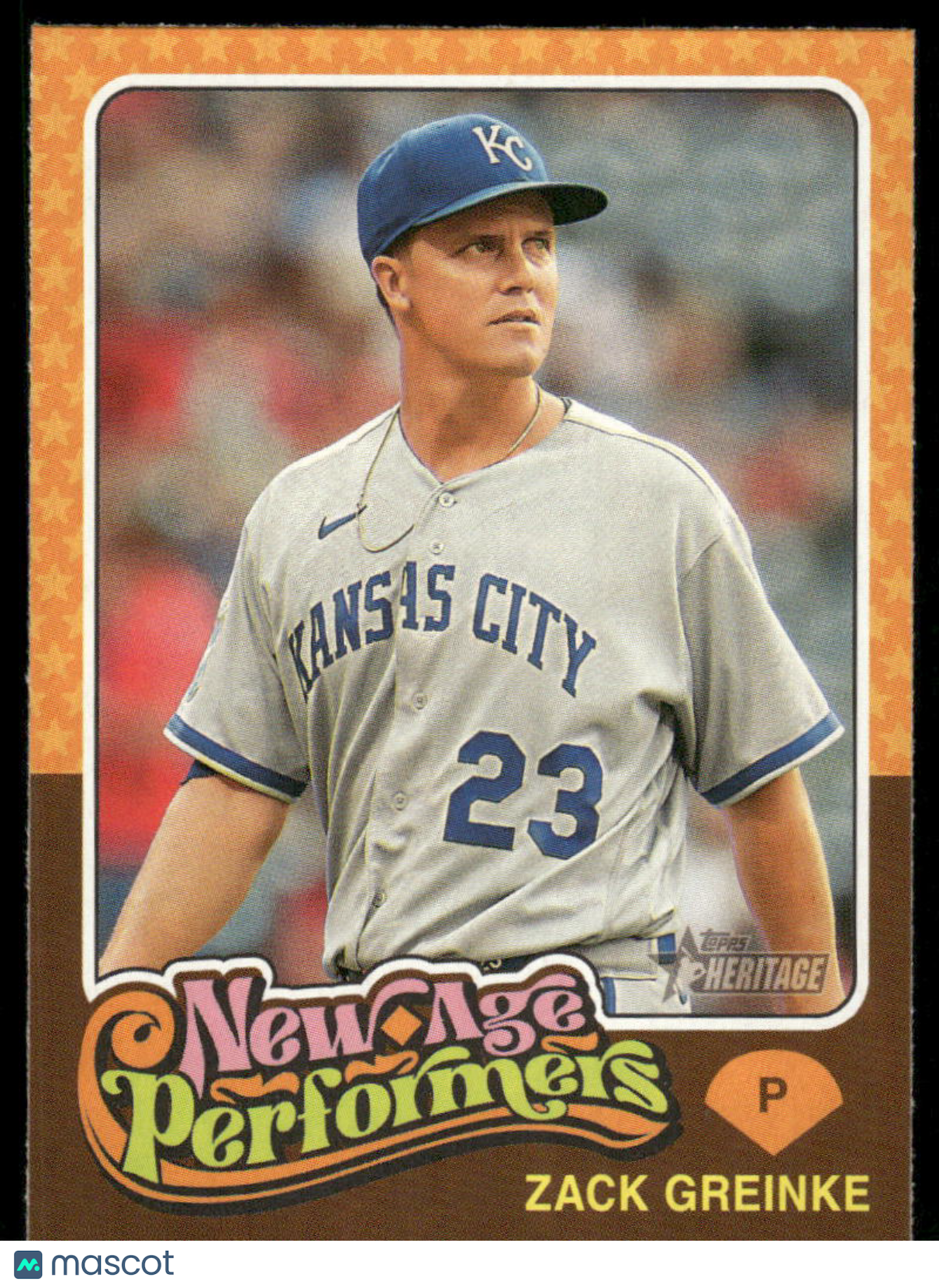 2024 Topps Heritage Zack Greinke #NAP-5 Baseball
