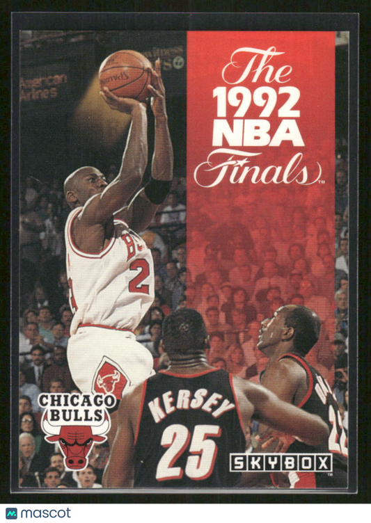 1992 SkyBox NBA Finals Michael Jordan #314 Basketball