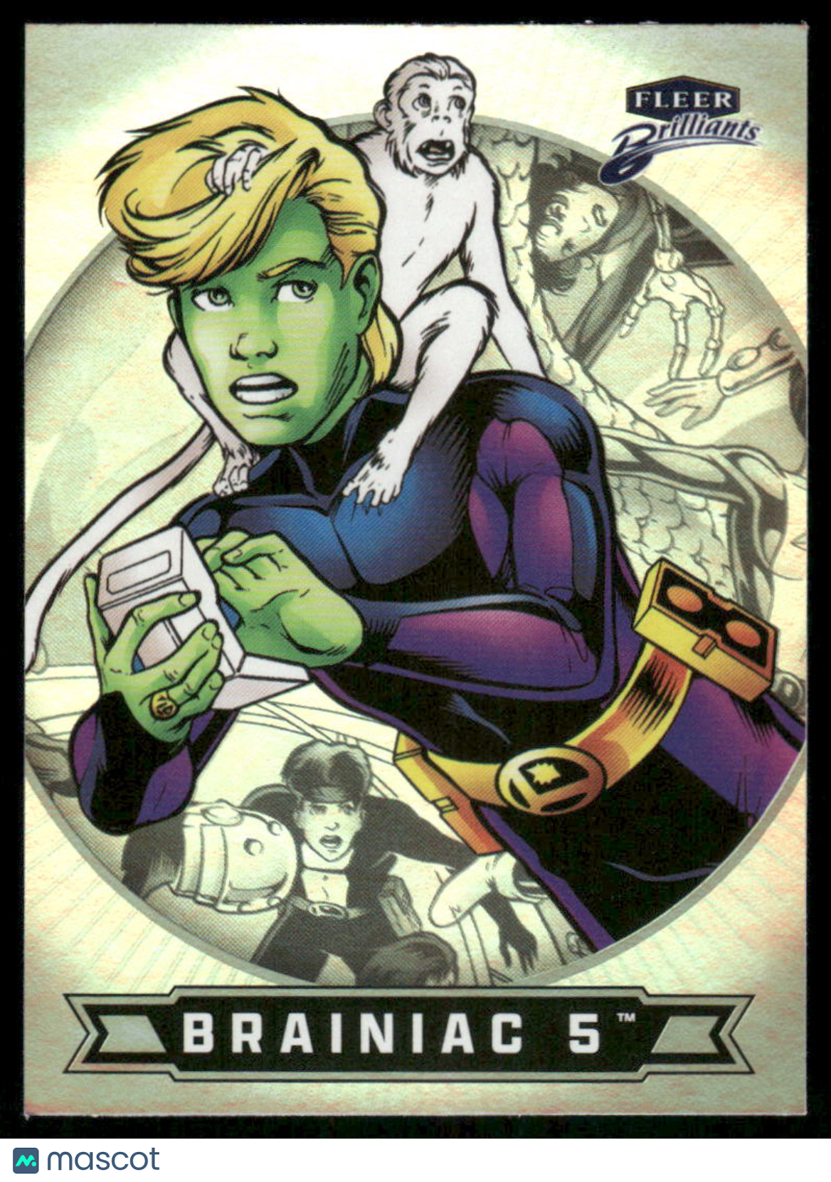 2025 Fleer Brilliants Superman Brainiac 5 #82