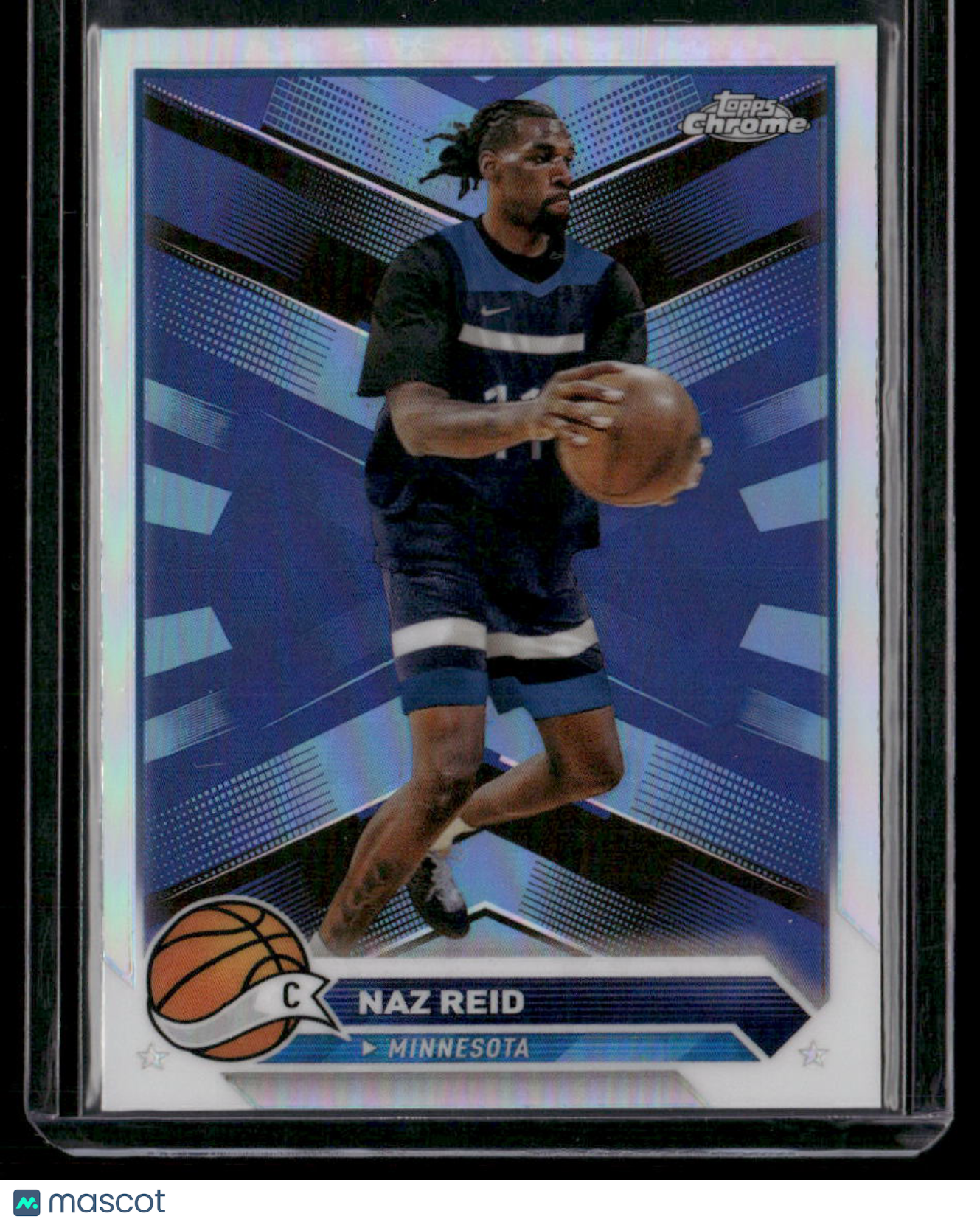 2023-24 Topps Chrome Basketball Naz Reid #160 Refractor Basketball