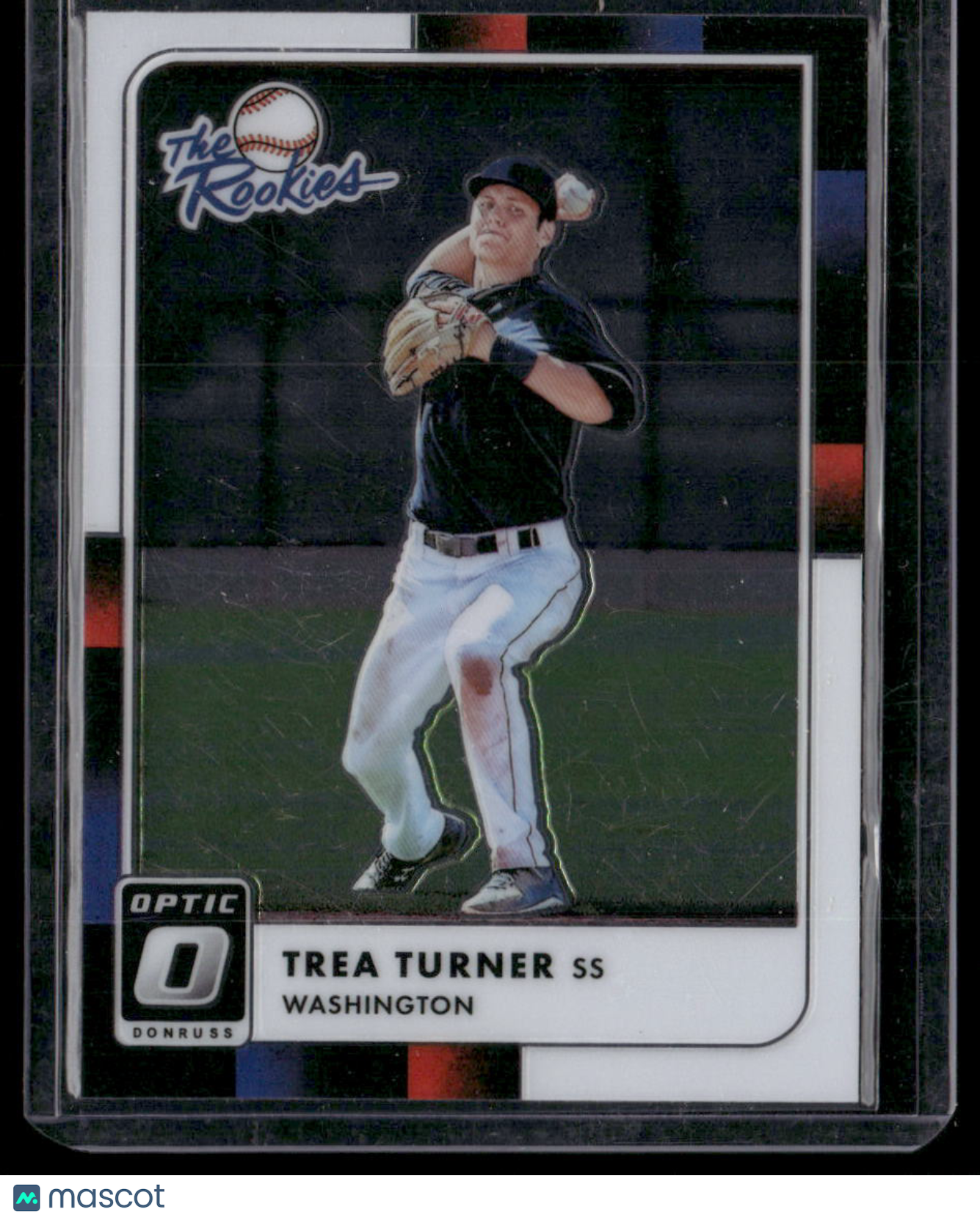 2016 Panini Donruss Optic Baseball Trea Turner #TR3 The Rookies Baseball