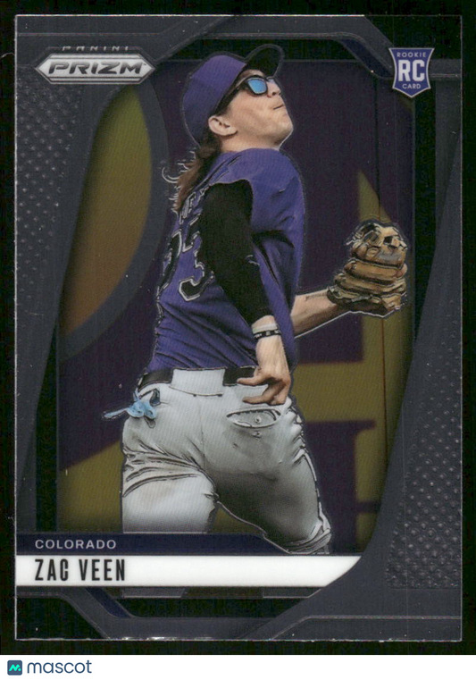 2025 Panini Prizm Baseball Zac Veen #228 RC Baseball