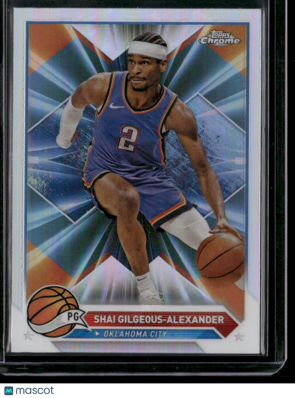 2023-24 Topps Chrome Basketball Shai Gilgeous-Alexander #53 Refractor